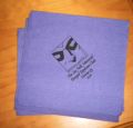 Napkins from the LFMBEC's 23rd dinner event.