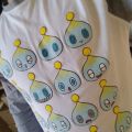 Chao "emojie" baseball shirt from SegaShop UK.