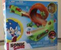Green Hill Pinball playset. This comes with a 2" Sonic figure within a sphere that acts as the sets "pinball."